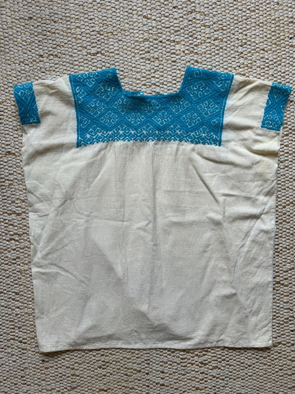 Embroidered cotton blouse